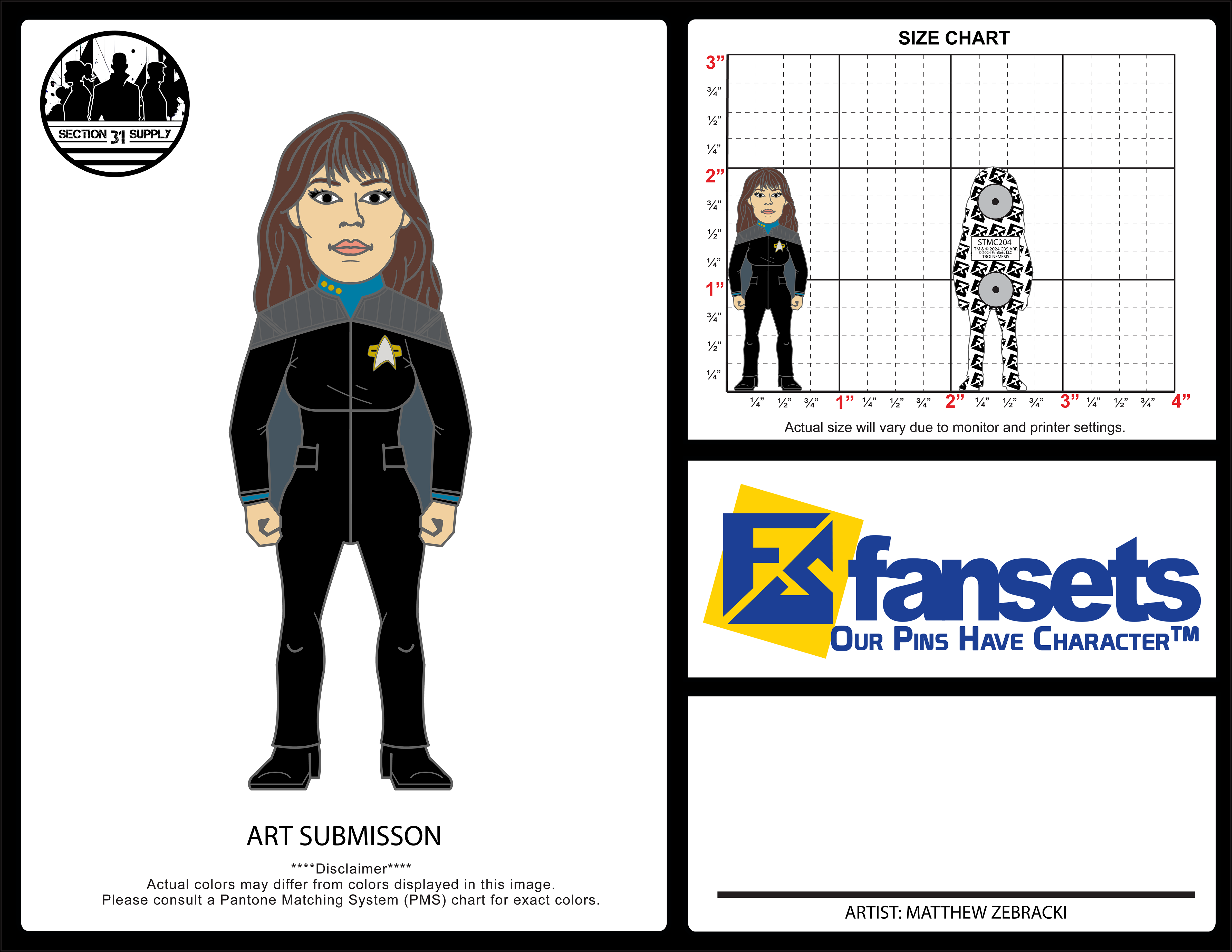 Troi Nemesis Artist Print